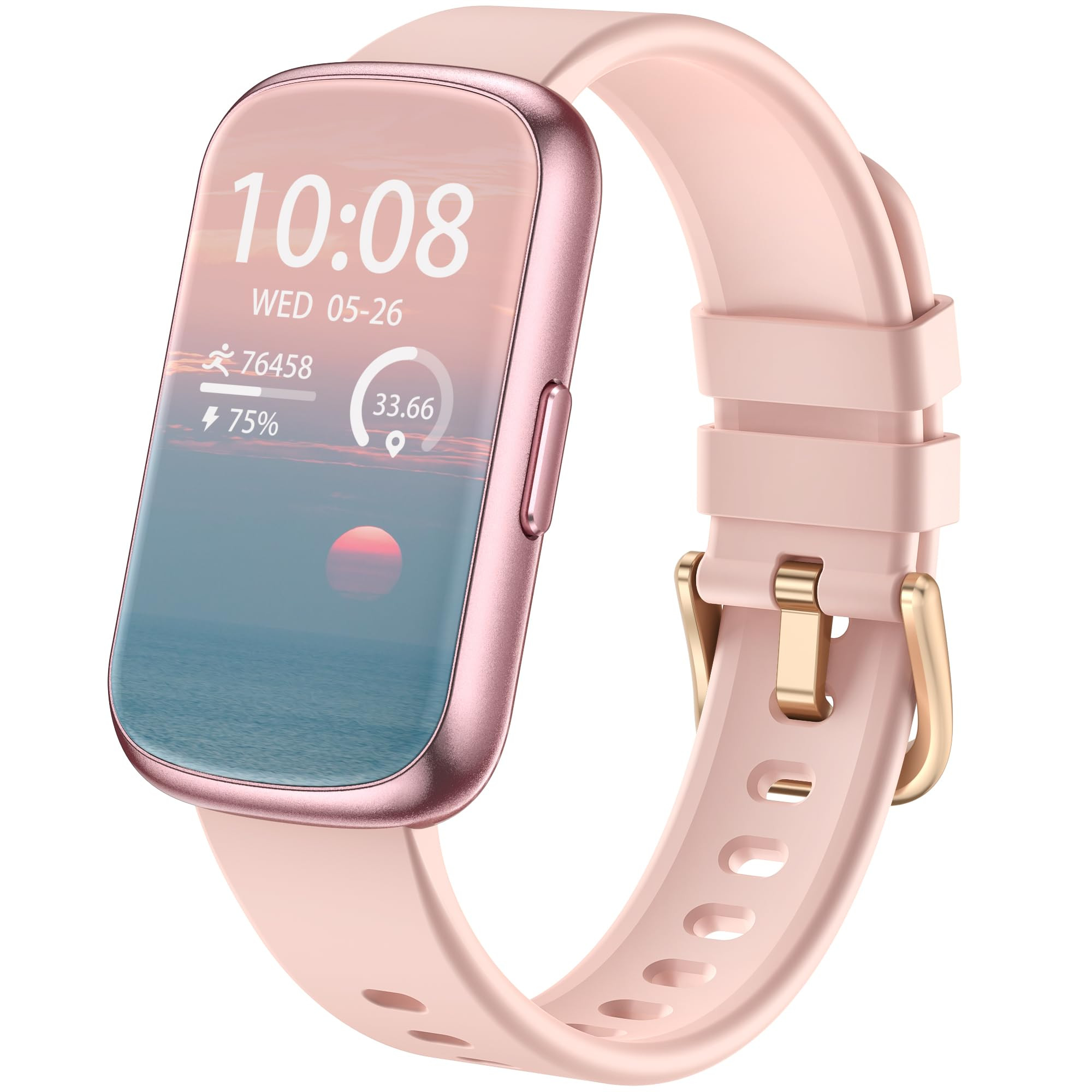 Fitness Tracker, Health Smart Watches for Women Men with 24/7 Heart Rate/Blood Pressure/Blood Oxy... | Amazon (US)