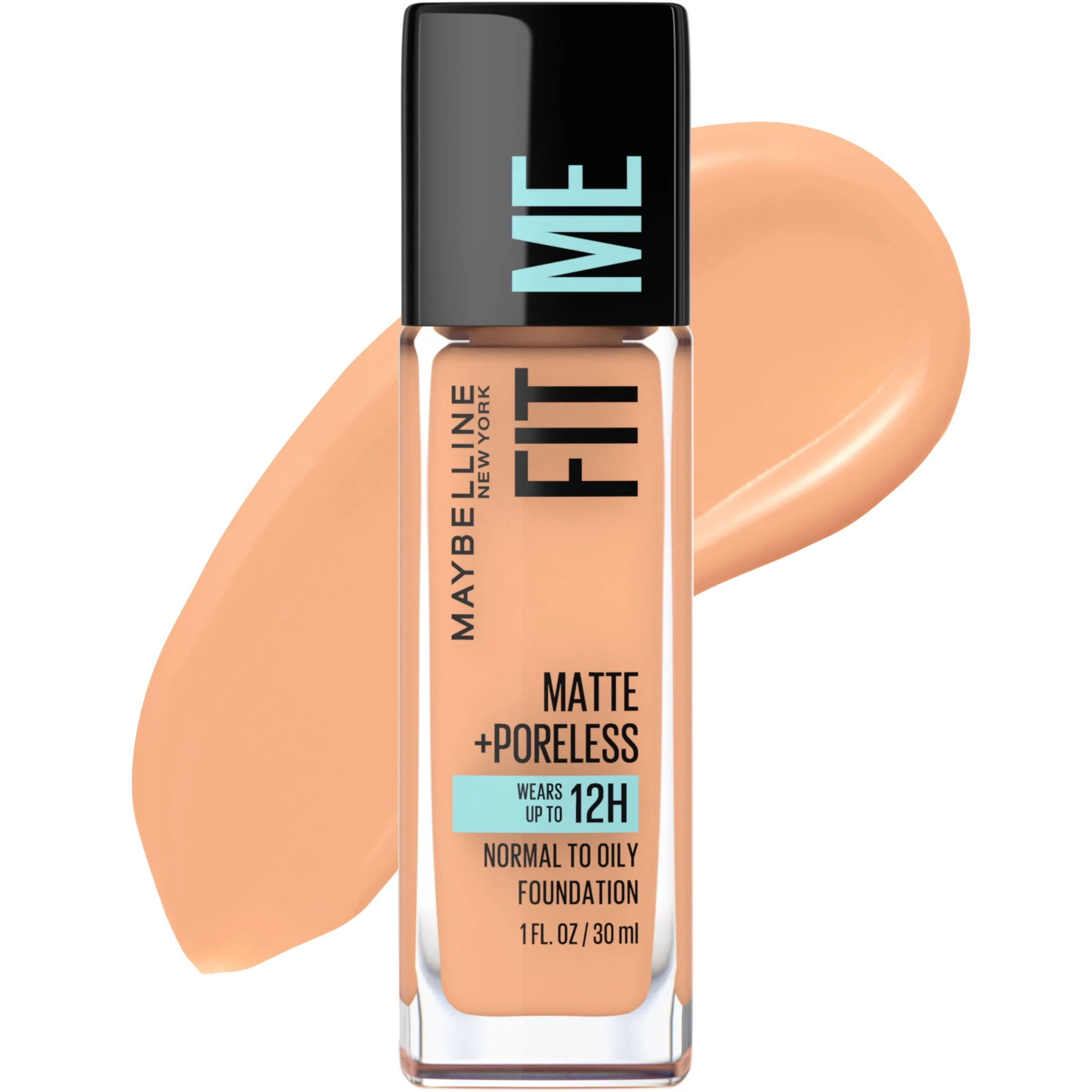 Maybelline Fit Me Matte + Poreless Liquid Foundation Makeup, 245 Classic Beige, 1 fl oz | Walmart (US)