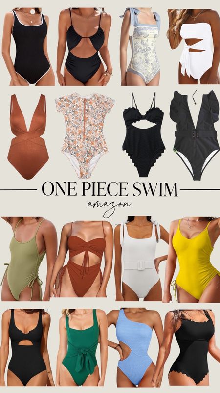 One piece swimsuits from Amazon that I am loving!

#LTKstyletip #LTKbeauty #LTKswim