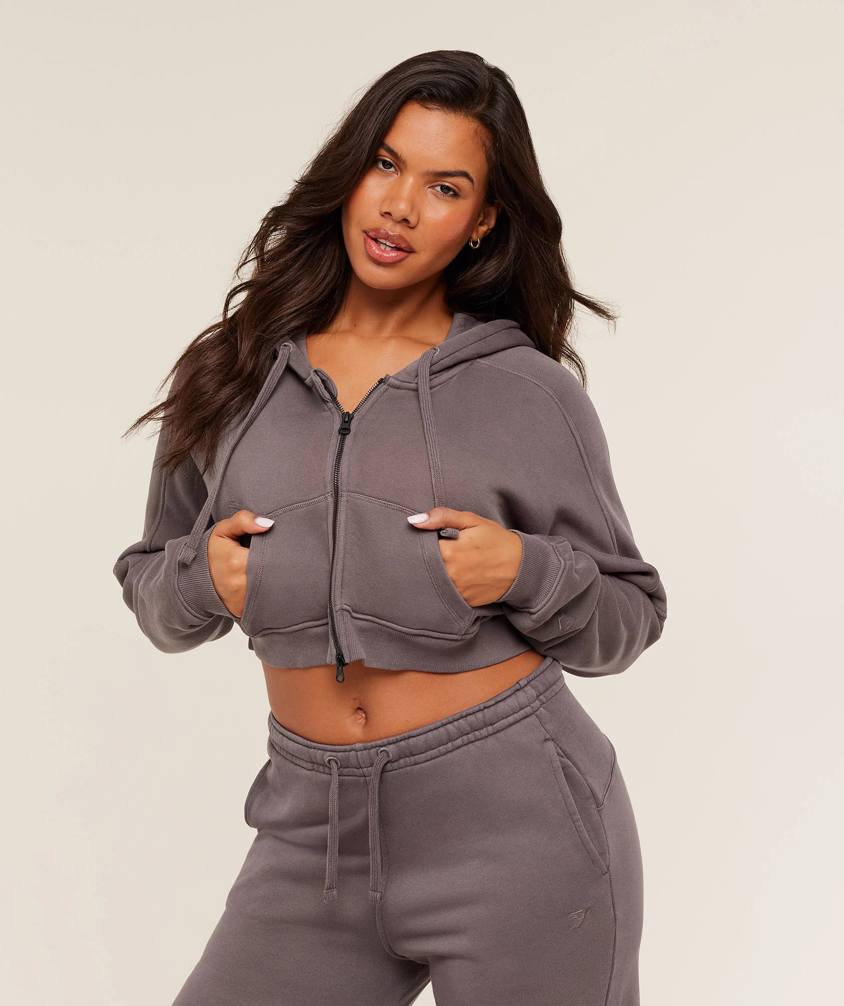 Pump Zip Through Hoodie | Gymshark US