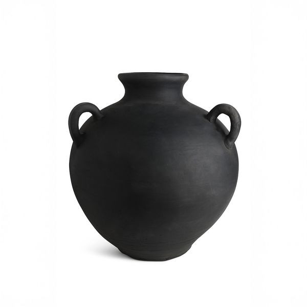 Black Terracotta Vase | Scout & Nimble