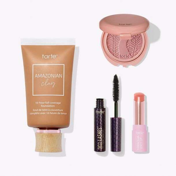 Amazonian clay 16-hour full coverage foundation custom value set | tarte cosmetics (Global)