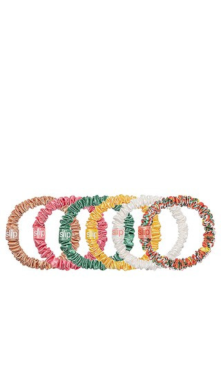 Skinny Scrunchies 6 Pack In La Dolce Vita | Revolve Clothing (Global)