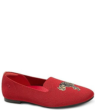 VIVAIA Audrey Stretch Knit Cheetah Loafers - 10 | Dillard's