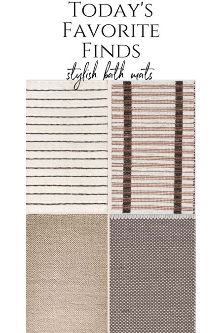 Bath mats don’t have to be ugly! Target has a great, stylish selection to pick from. 

#LTKfindsunder50 #LTKstyletip #LTKhome