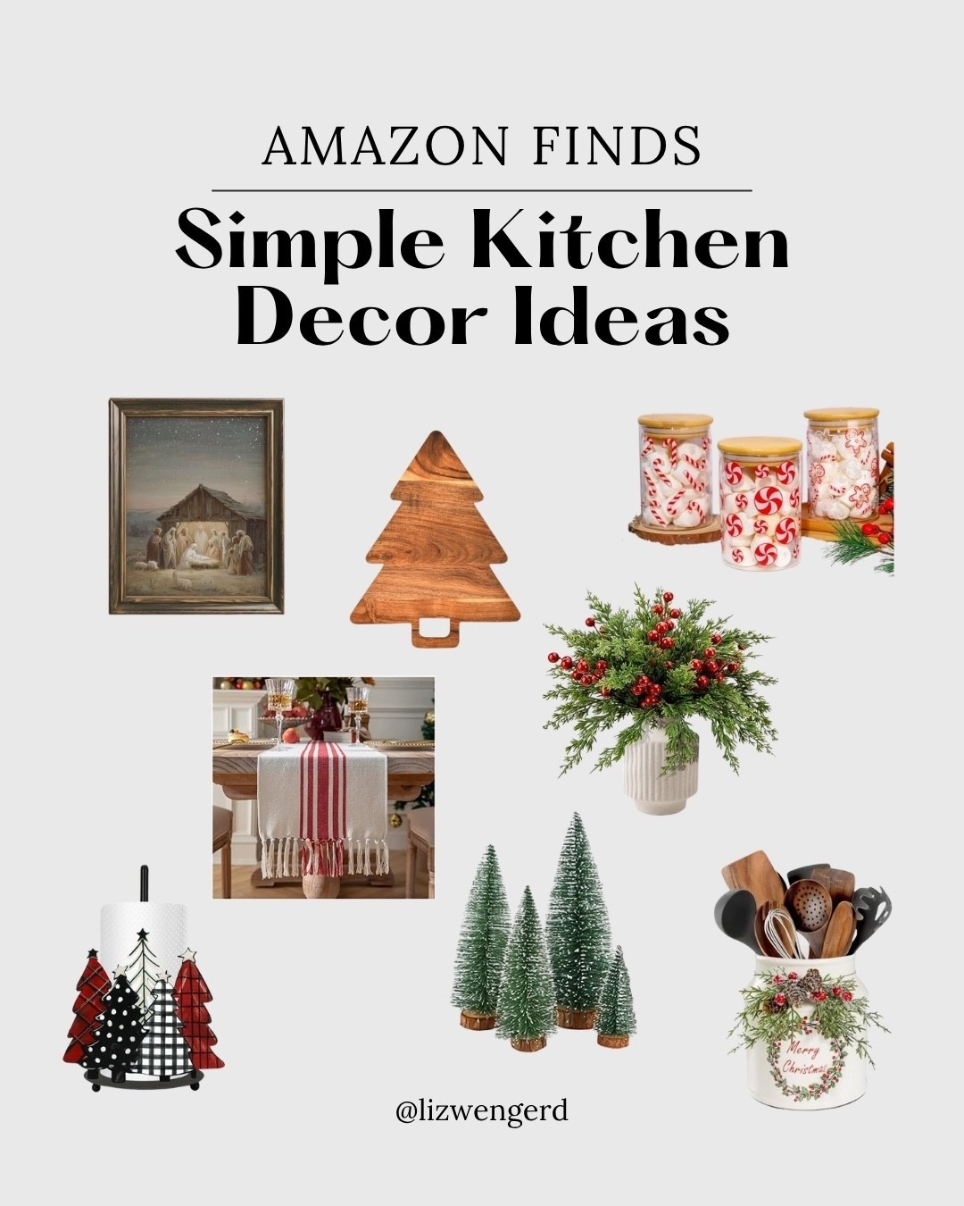 Christmas decor ideas for your kitchen!

Kitchen Christmas decor, countertop decor inspiration, home decor ideas, simple kitchen decor, holiday home decor, winter home decorr

#LTKHome #LTKHoliday #LTKSeasonal