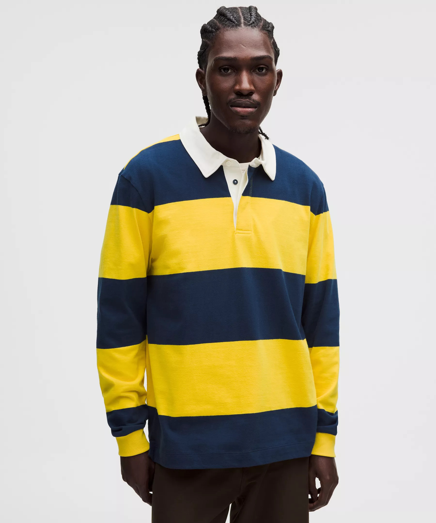 Long-Sleeve Cotton Rugby Shirt | Lululemon (US)