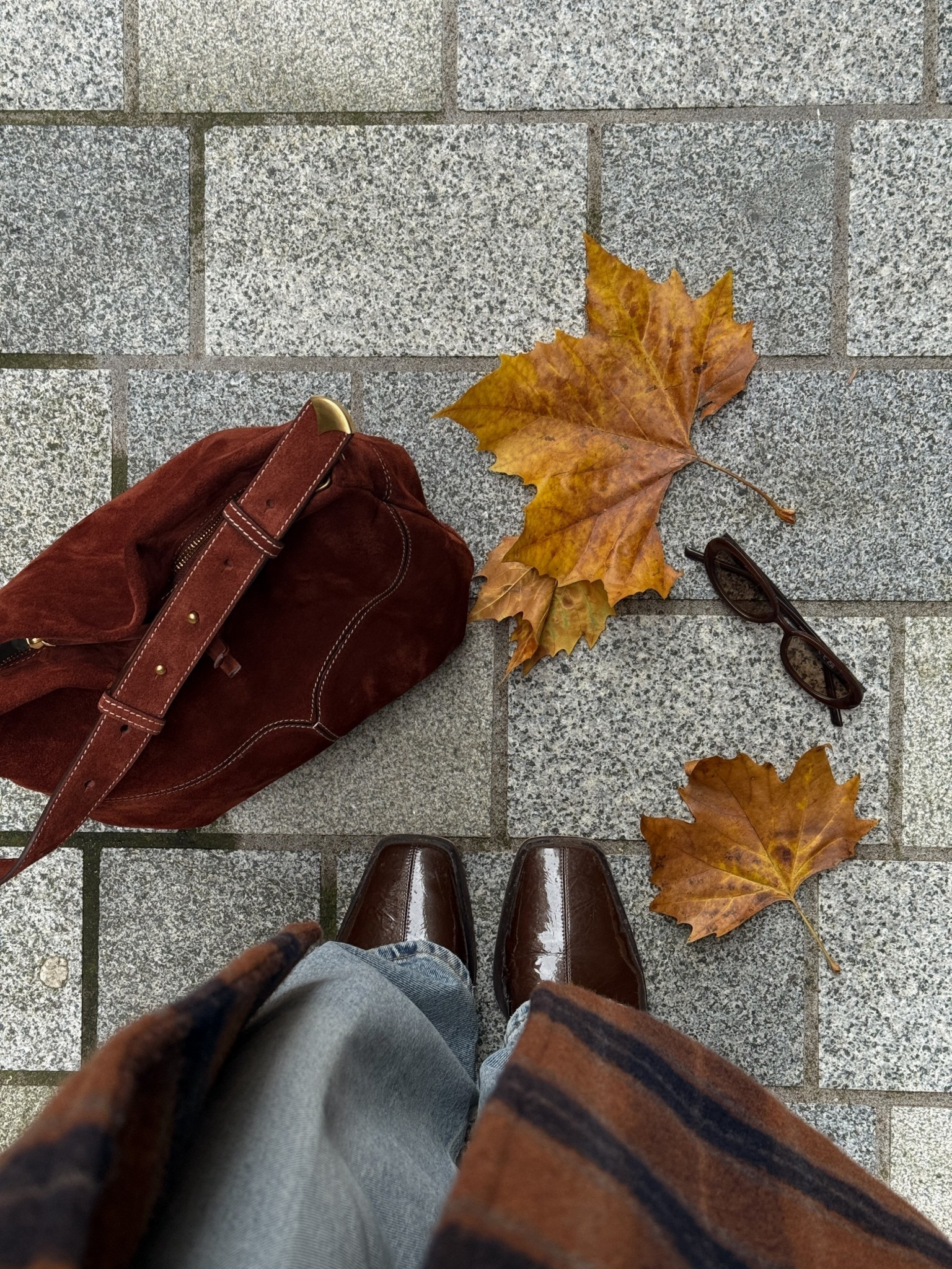 Suede Bag, Leather Boots 

#LTKuk #LTKautumn #LTKwinter