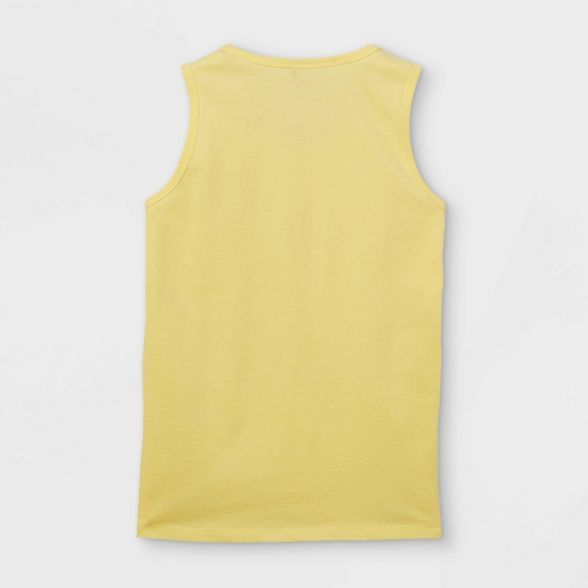 Boys' 'See the Good in All' Tank Top - Cat & Jack™ Yellow | Target