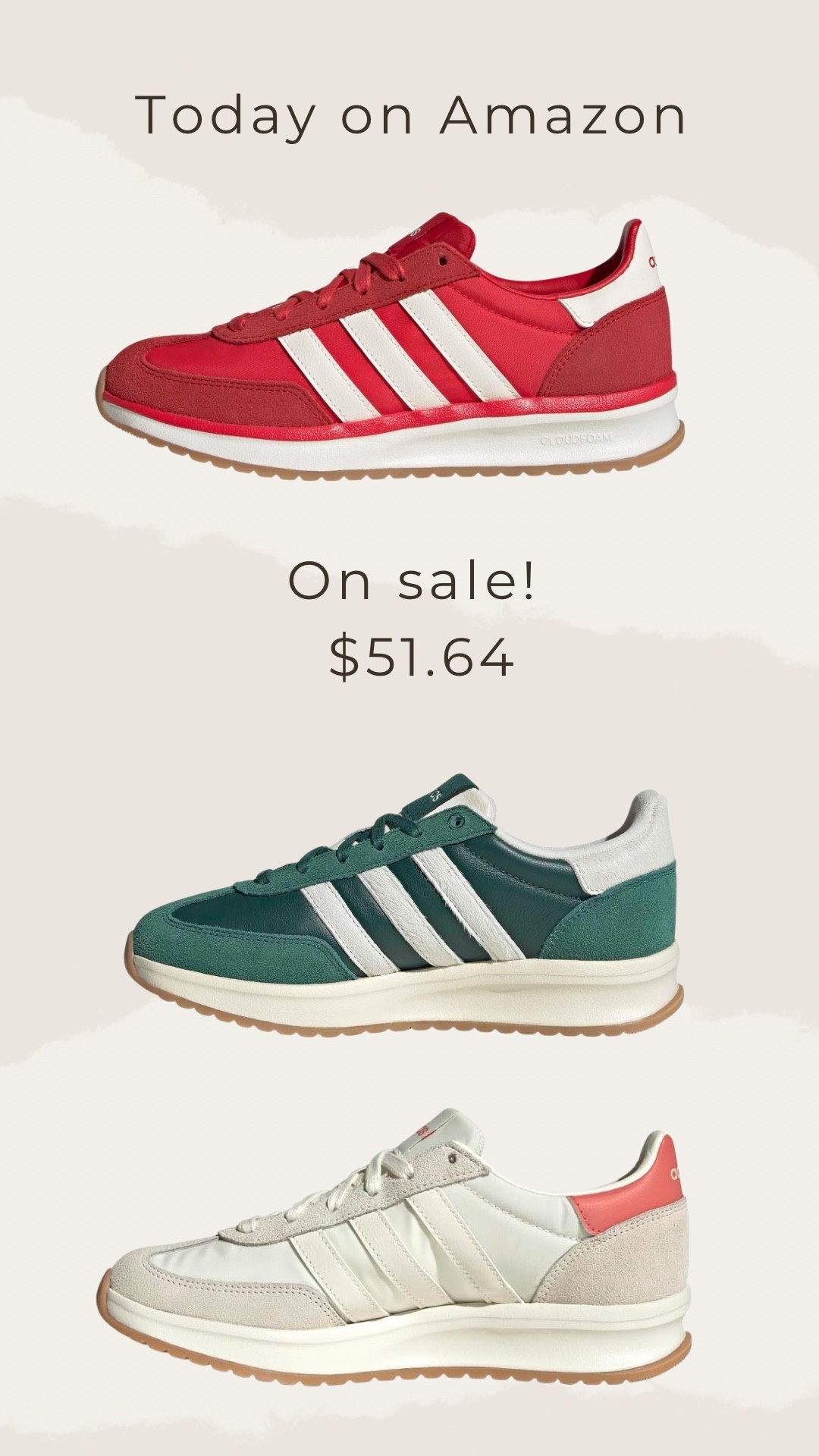 Sale! Womens adidas! 

#LTKShoeCrush #LTKSaleAlert #LTKGiftGuide