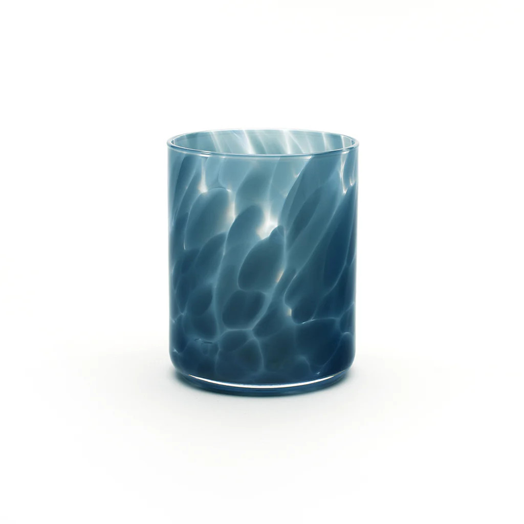 Fritsy Drinking Glass, Pigeon Blue | Paloma & Co.