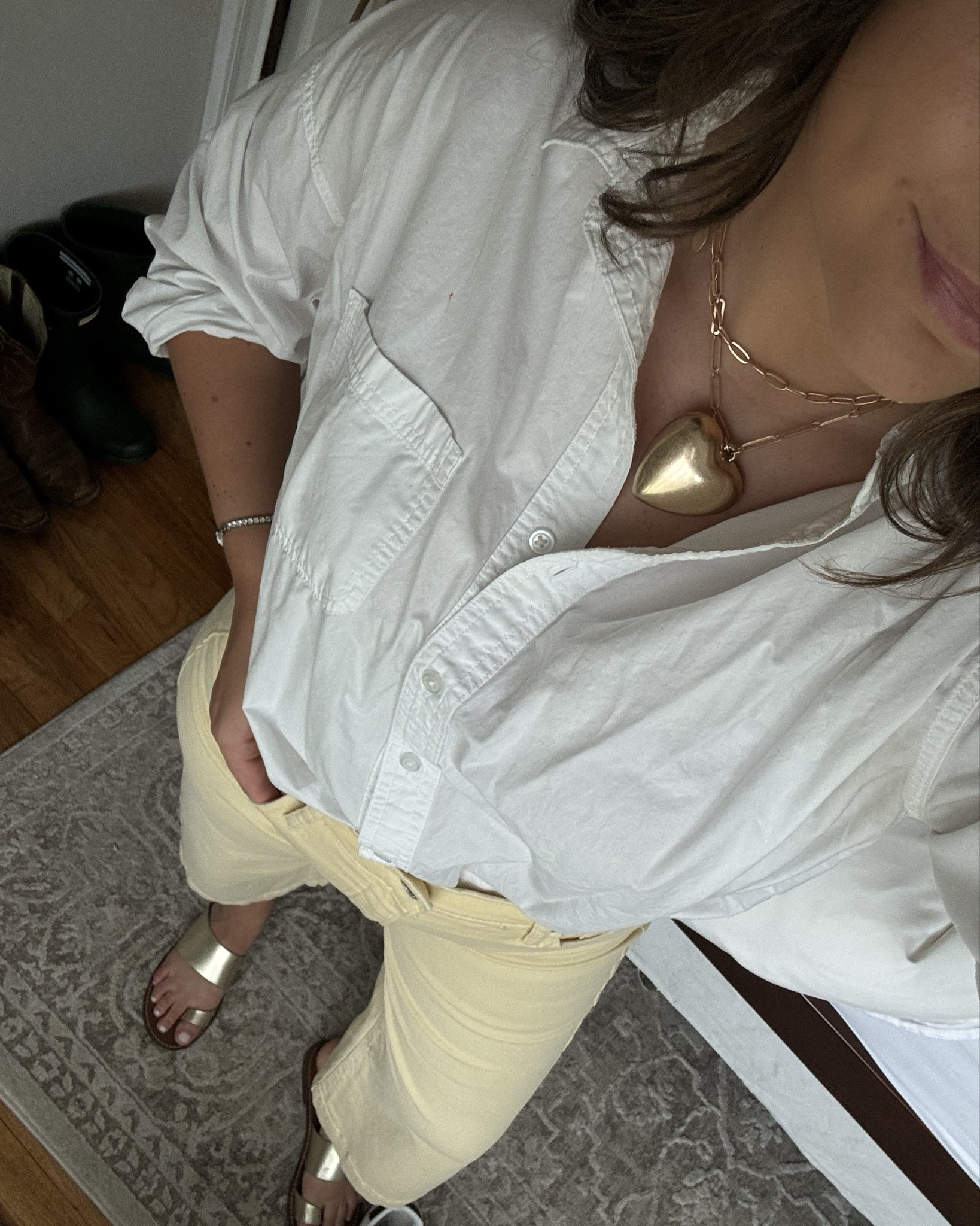 Linked similar pants and shoes 🧈💛✨

#LTKShoeCrush #LTKWorkwear #LTKFindsUnder100