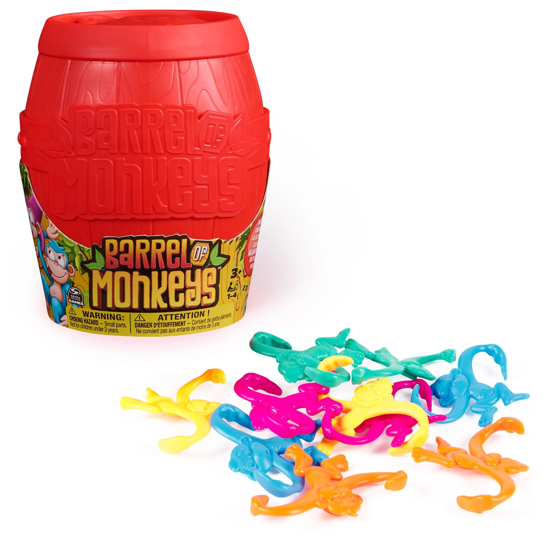 Barrel of Monkey, Retro Family Game for Ages 3+ | Walmart (US)