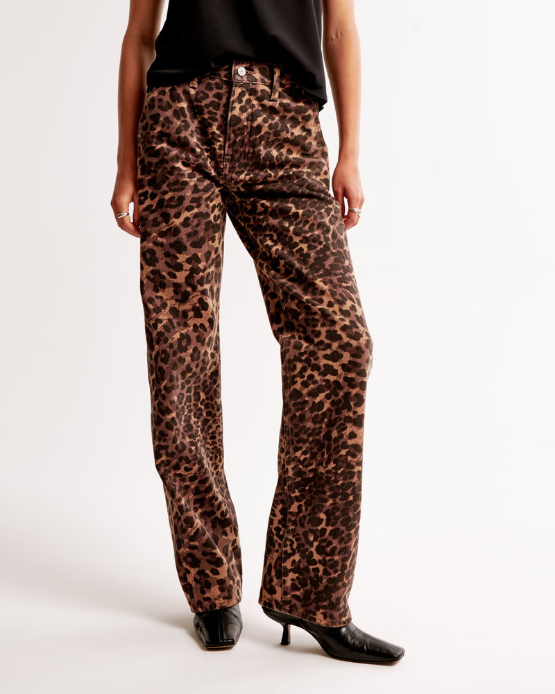 Mid Rise Slouchy Jean | Abercrombie & Fitch (US)