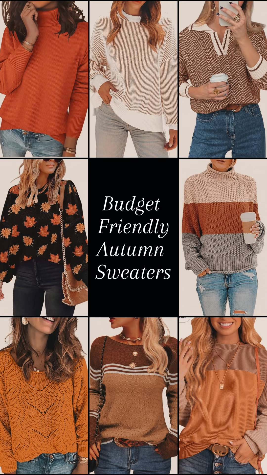 Sweater Season is upon us! Dress in Fall Best Colors with sweaters thank won’t break the bank! All styles are under $50 many are under $25. 

#LTKOver40 #LTKFindsUnder50 #LTKSaleAlert