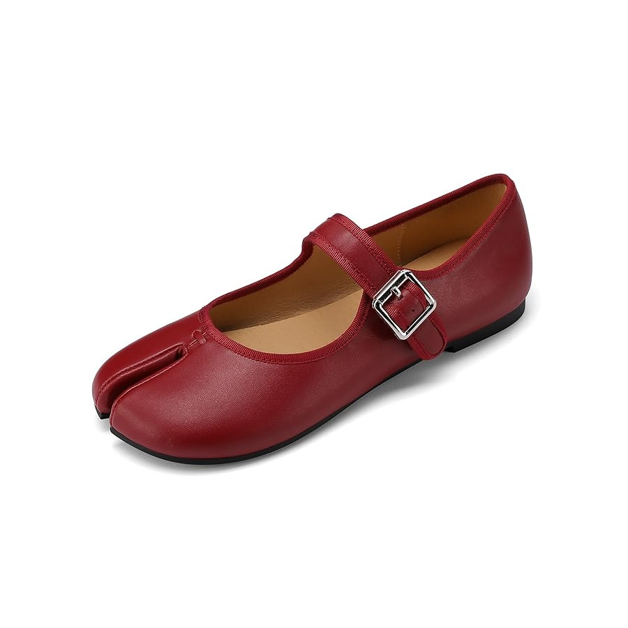 Women Fashion Buckle Strap Casual Flats Ballerina Ninja Cozy Dress Shoes Mary Jane Moccasins Ball... | Amazon (US)