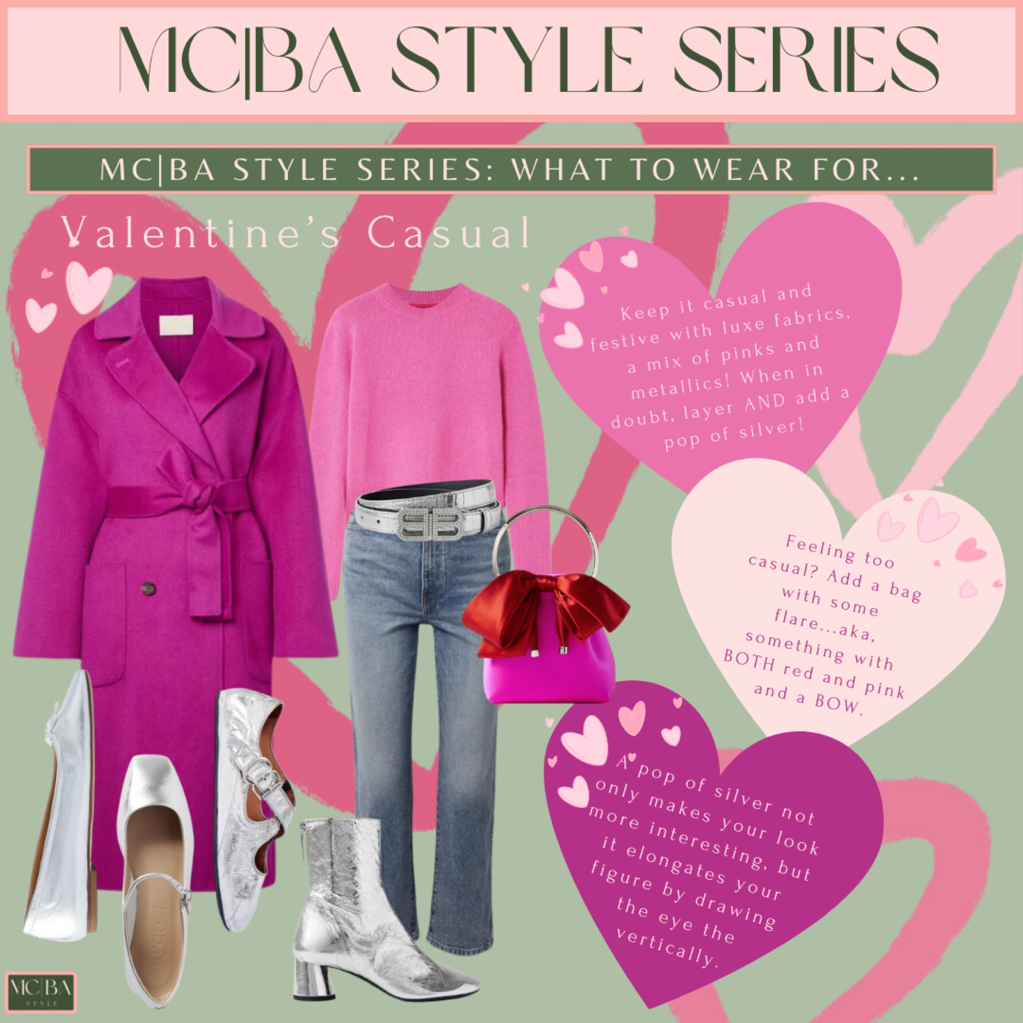 MC|BA STYLE SERIES: What to wear for…
Valentine’s Day Casual 

#LTKparties #LTKstyletip #LTKshoecrush