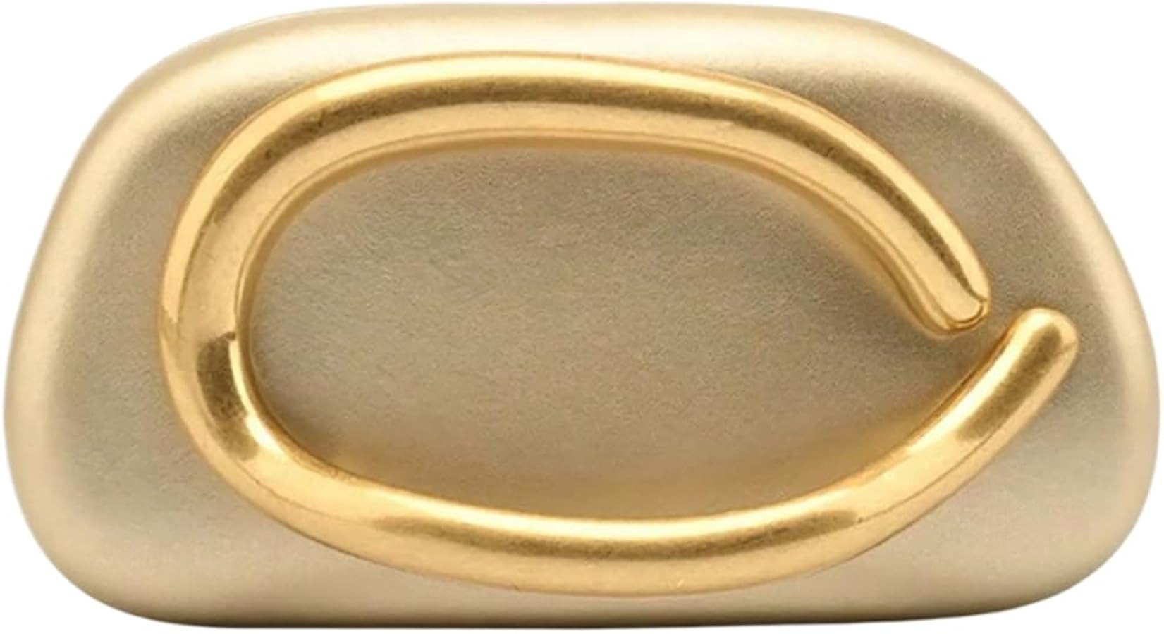 Women PU Leather Metal Handle Handbag Trendy Commuting Compact Stone Purse Hand-held Causal Shoul... | Amazon (US)