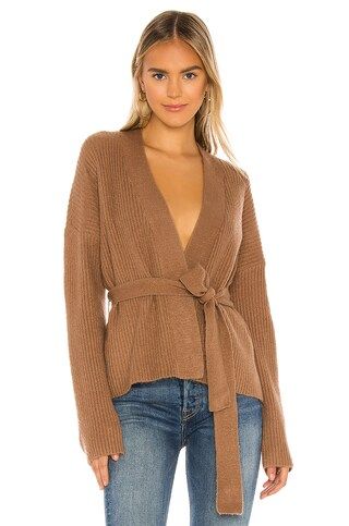 Tularosa Halcyon Cardigan in Taupe from Revolve.com | Revolve Clothing (Global)