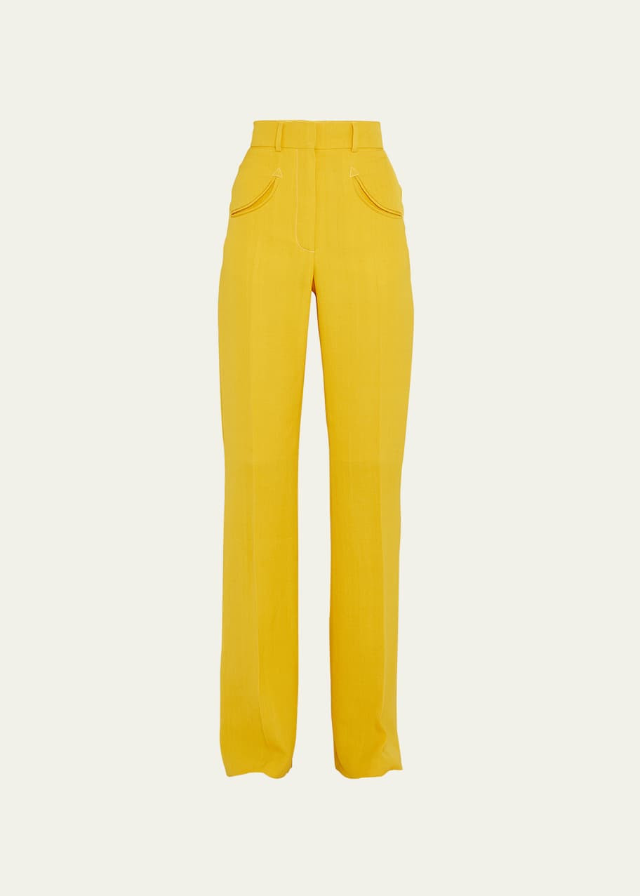 Western Pocket Flare Trousers | Bergdorf Goodman