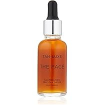 TAN-LUXE The Face - Illuminating Self-Tan Drops to Create Your Own Self Tanner, 30ml - Cruelty & ... | Amazon (US)