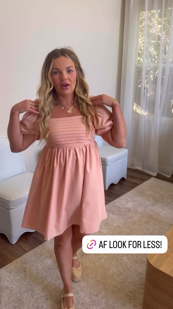 Abercrombie look for less dress! Comes in several colors  

#LTKSeasonal #LTKMidsize