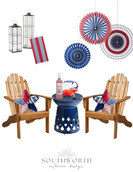Last minute 4th of July Party Patio Decor Finds

Independence Day | holiday sale | World Market | red white blue | Adirondack chair | accent table | patio table | margarita serve ware | bbq | backyard party | star pillow

#LTKFindsUnder50 #LTKHome #LTKSummerSales