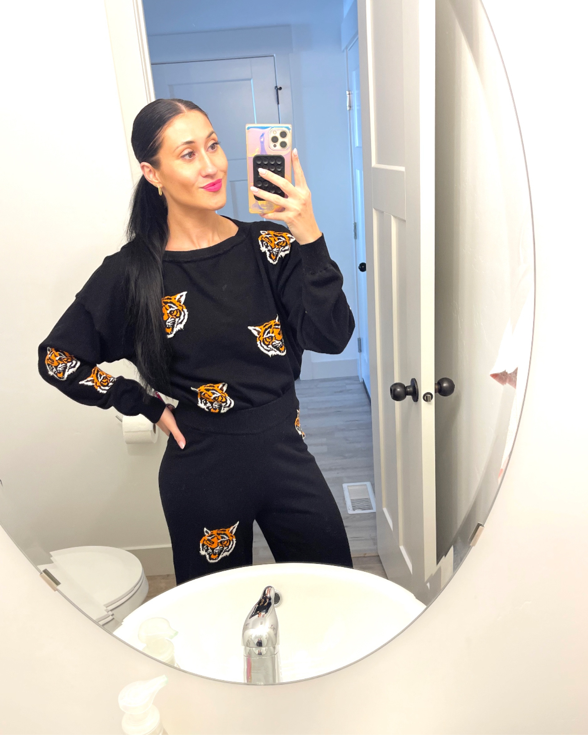 One of the most unique outfits I own! Totally worth it. Warm and comfy! #style #tigeroutfit #ltkfavorite 

#LTKTravel #LTKSeasonal