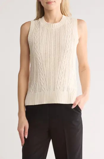 Cable Knit Sweater Vest | Nordstrom Rack
