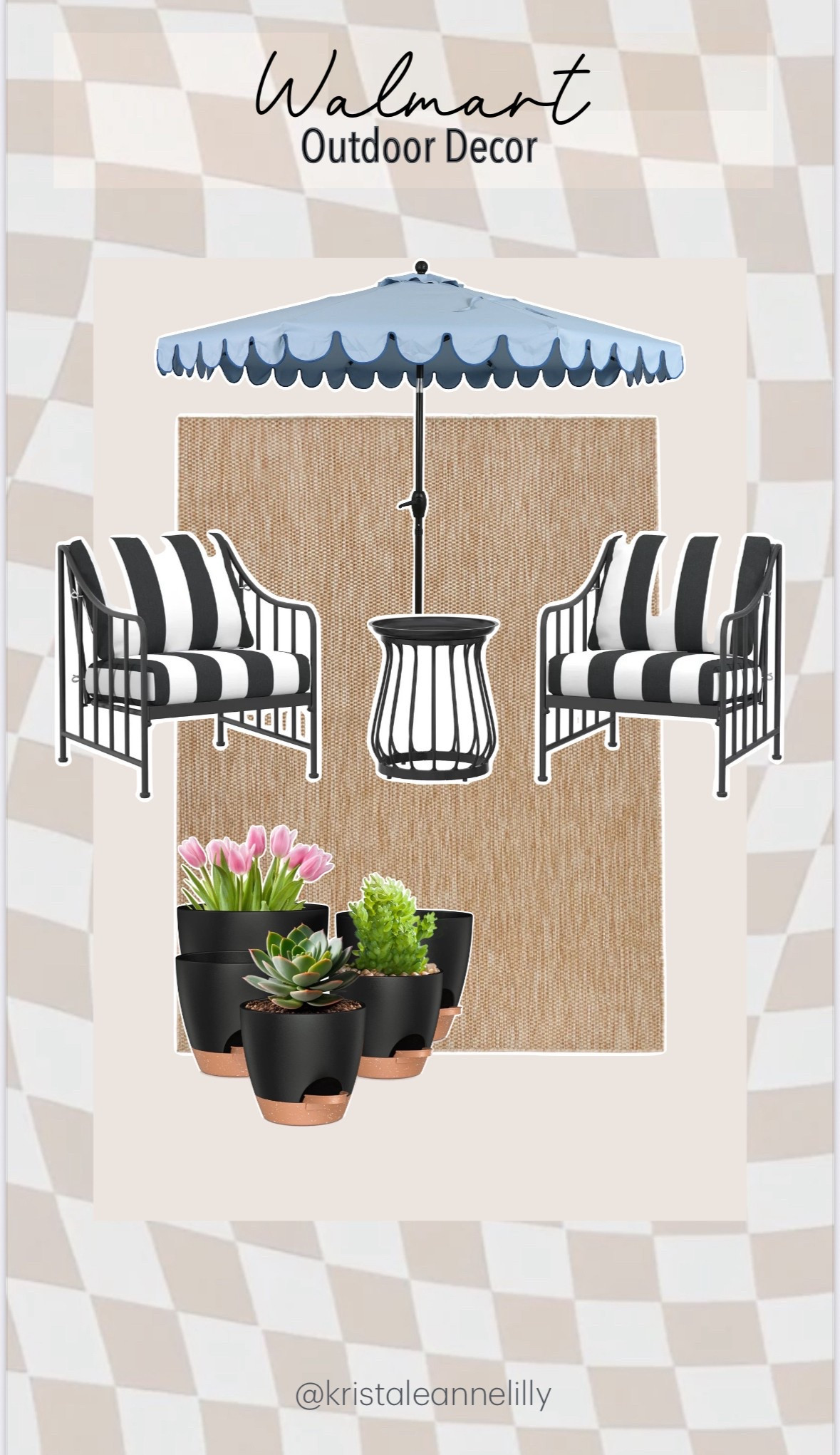 Love this outdoor set from Walmart! So chic!

#LTKFindsUnder100 #LTKFindsUnder50 #LTKHome
