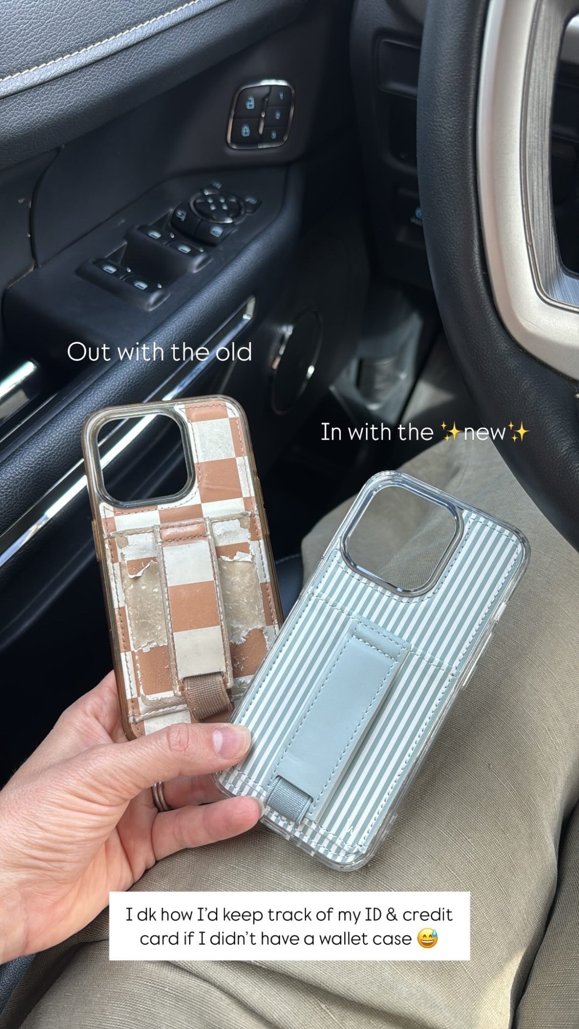 Best wallet phone cases with a handle !!