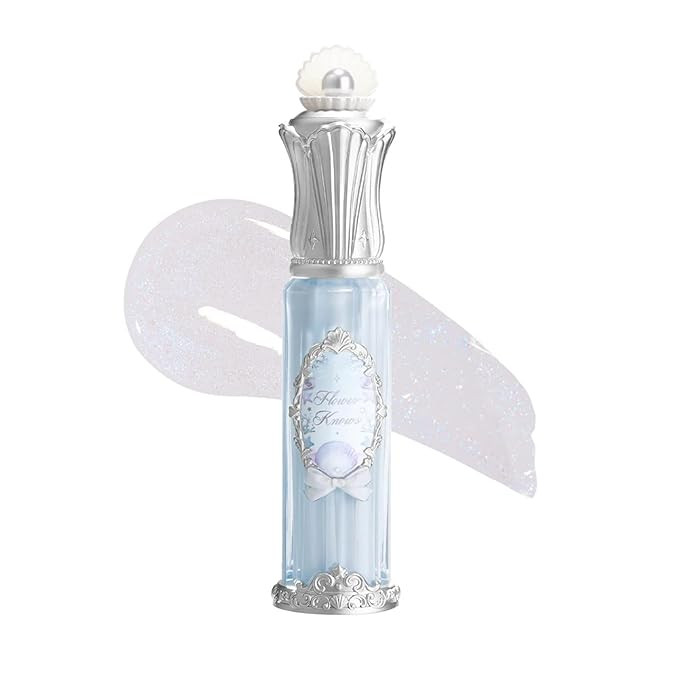 Flower Knows Shell's Jewel Nourishing Lip Glaze,Shimmery Clear Lip Gloss with Hyaluronic,Moisturi... | Amazon (US)