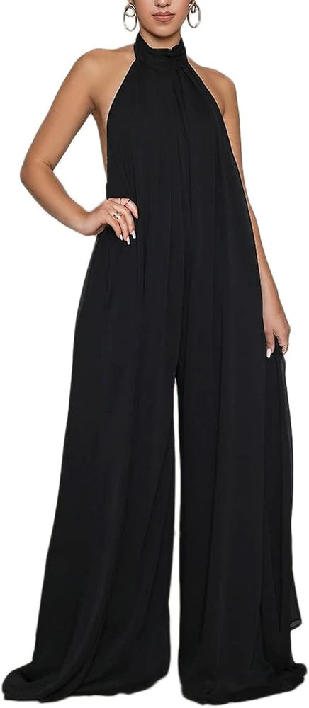 Ekaliy Sleeveless Jumpsuit Romper | Amazon (US)