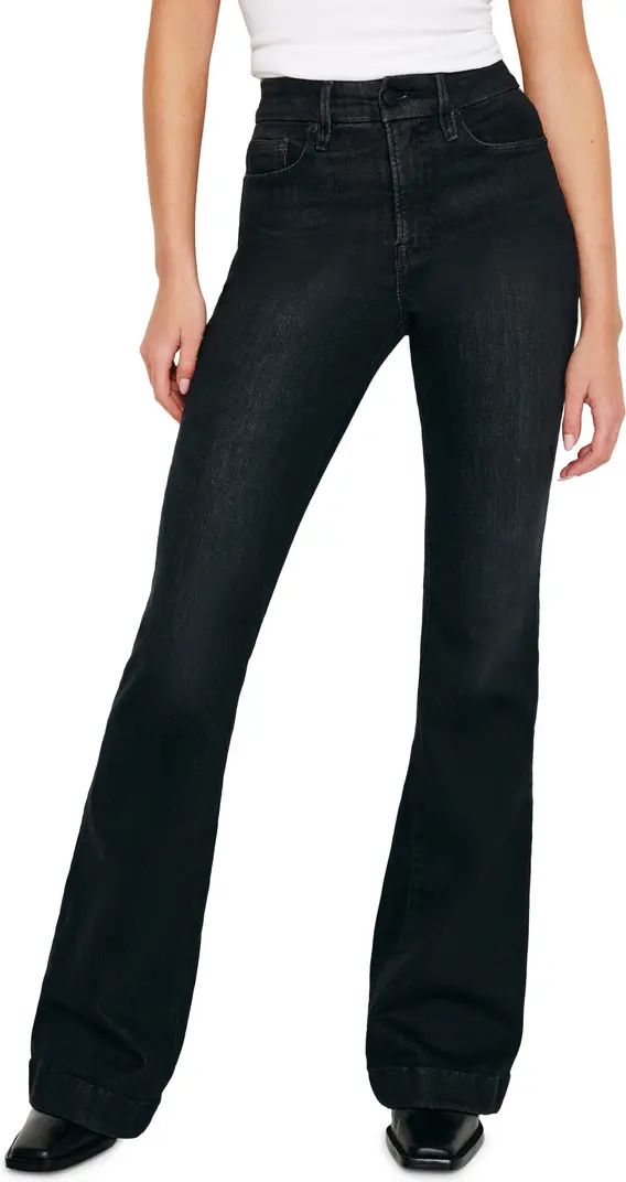 Good American Good Legs Flare Jeans | Nordstrom | Nordstrom