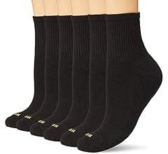 HUE Women's Cotton Mini Crew Socks - Size 6-10 - Ladies Athletic Cushioned Workout Socks | Amazon (US)