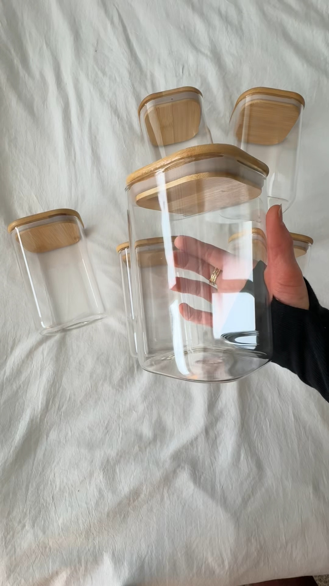 Organization, but make it aesthetic! 🤍 These trending Amazon food storage containers with bamboo lids are perfect for keeping your kitchen clean, functional, and Pinterest-worthy. 🌿 perfect for your pantry, cabinets, or coffee bar. BPA-free, durable, and affordable—they’re a must-have for meal prep or pantry organization! Linked so you can snag this upgrade for your home. ✨ #AmazonHomeFinds #KitchenOrganization #PantryGoals #SustainableLiving #AestheticStorage #TrendingNow #HomeEssentials #LikeToKnowIt

#LTKGiftGuide #LTKHome #LTKFindsUnder50