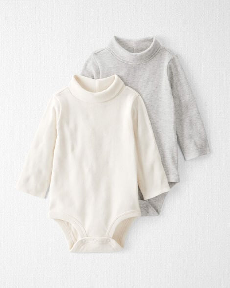 Baby 2-Pack Organic Cotton Bodysuits | Carter's Inc