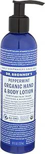 Dr. Bronners, Lotion Peppermint Organic, 8 Fl Oz | Amazon (US)