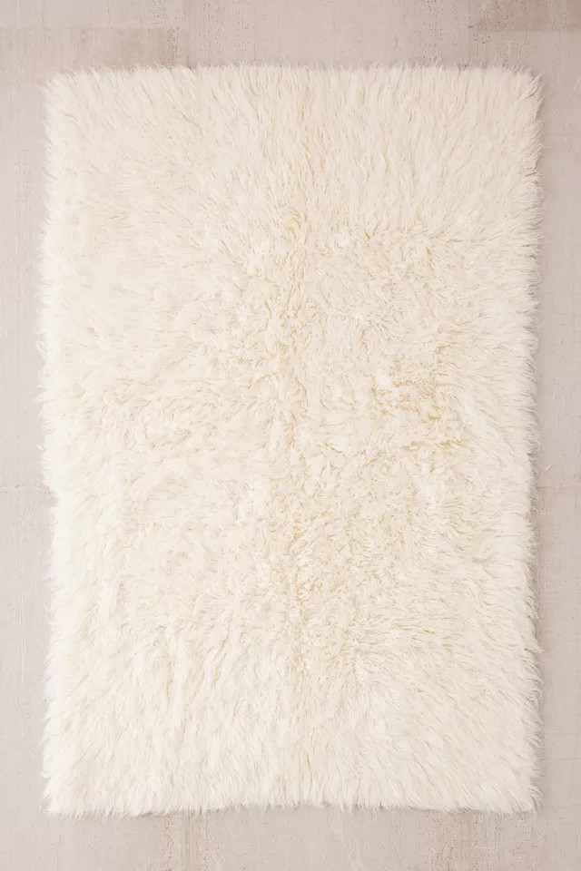 Flokati Wool Shag Rug | Urban Outfitters (US and RoW)