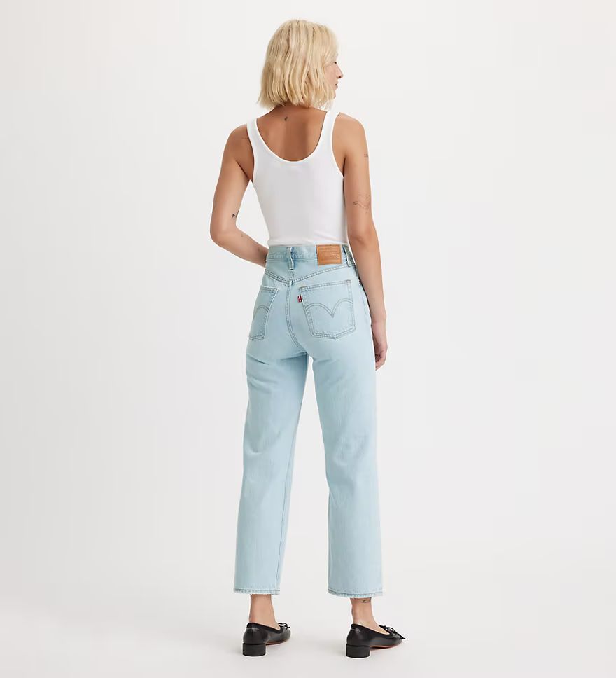 Ribcage Straight Ankle Women's Jeans - Light Wash | Levi's® US | LEVI'S (US)