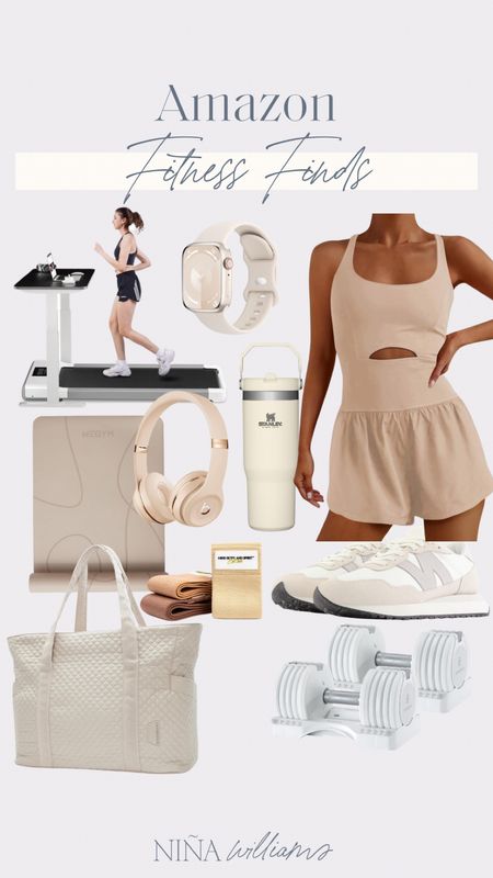 Amazon fitness finds! Home gym essentials - summer activewear  - summer sneakers - neutral fitness finds

#LTKItBag #LTKFitness #LTKActive