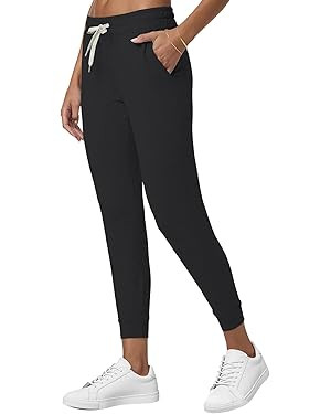 Fioboc Velou Performance Jogger for Women Soft Workout Sweatpants with Pocket XS-2XL | Amazon (US)