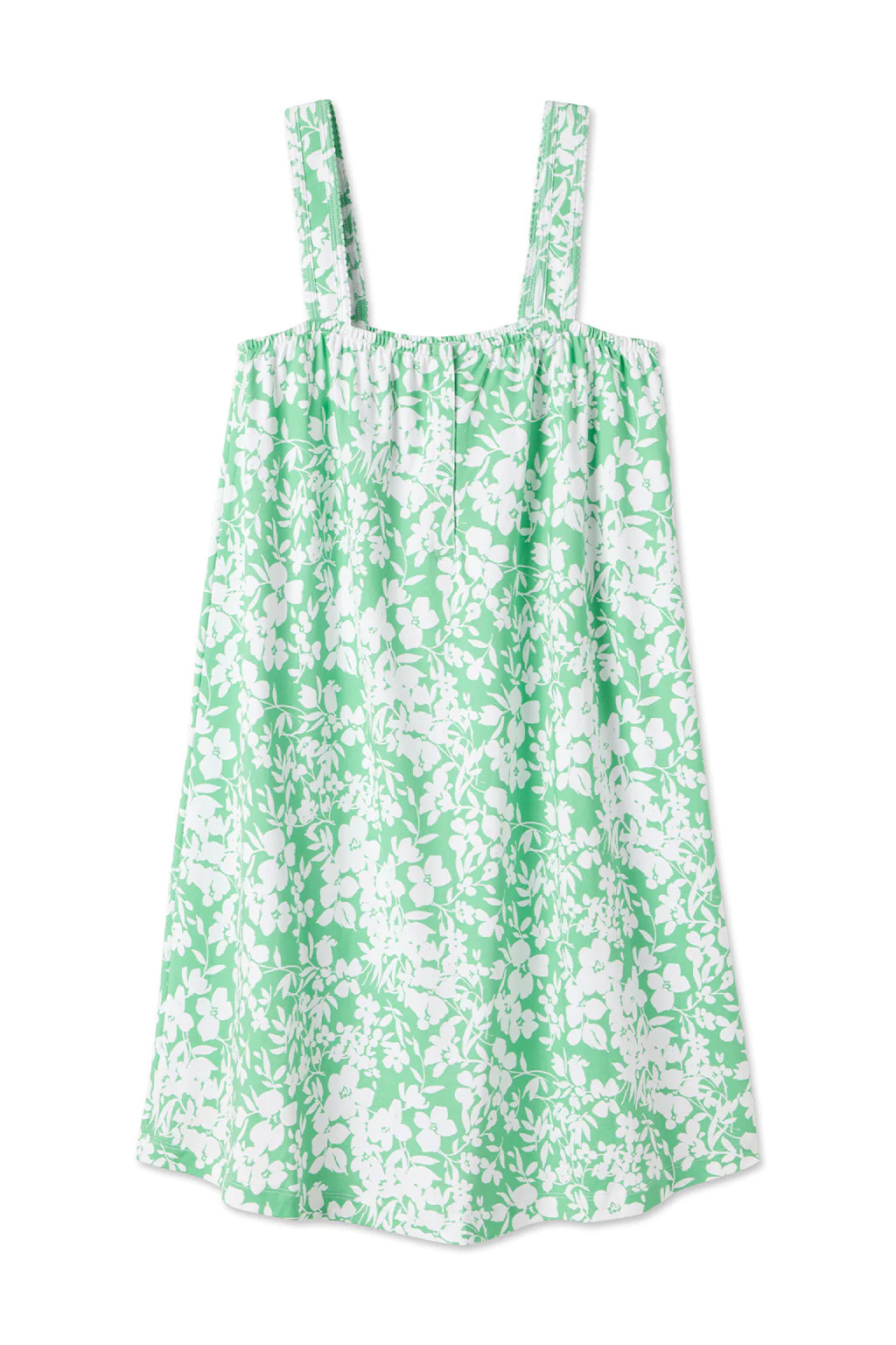 Pima Maternity Sophia Nightgown in Grass Floral | Lake Pajamas