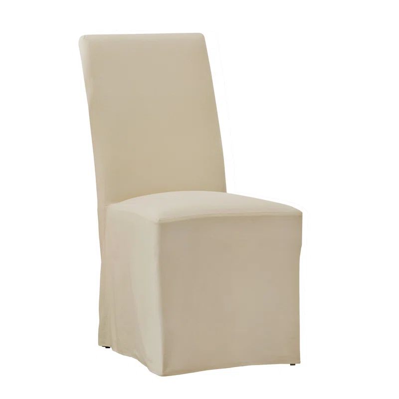 Burbury Linen Solid Back Parsons Chair (Set of 2) | Wayfair North America