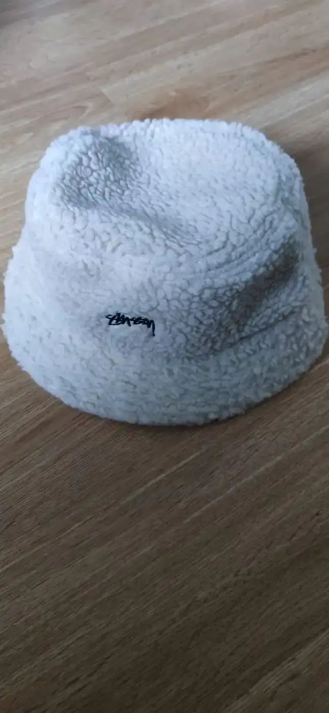 Stussy Stüssy Sherpa Bucket Hat L-XL Oatmeal | Grailed | Grailed