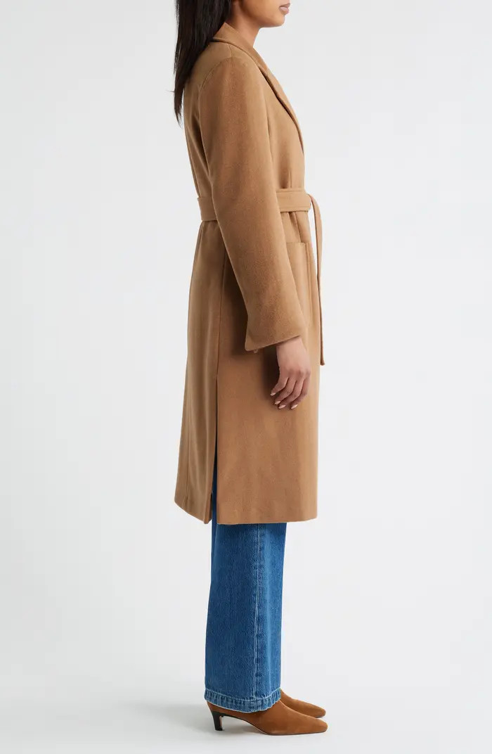 Longline Wrap Coat | Nordstrom