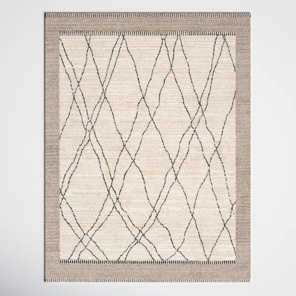 Performance Beige/Brown Rug | Wayfair North America