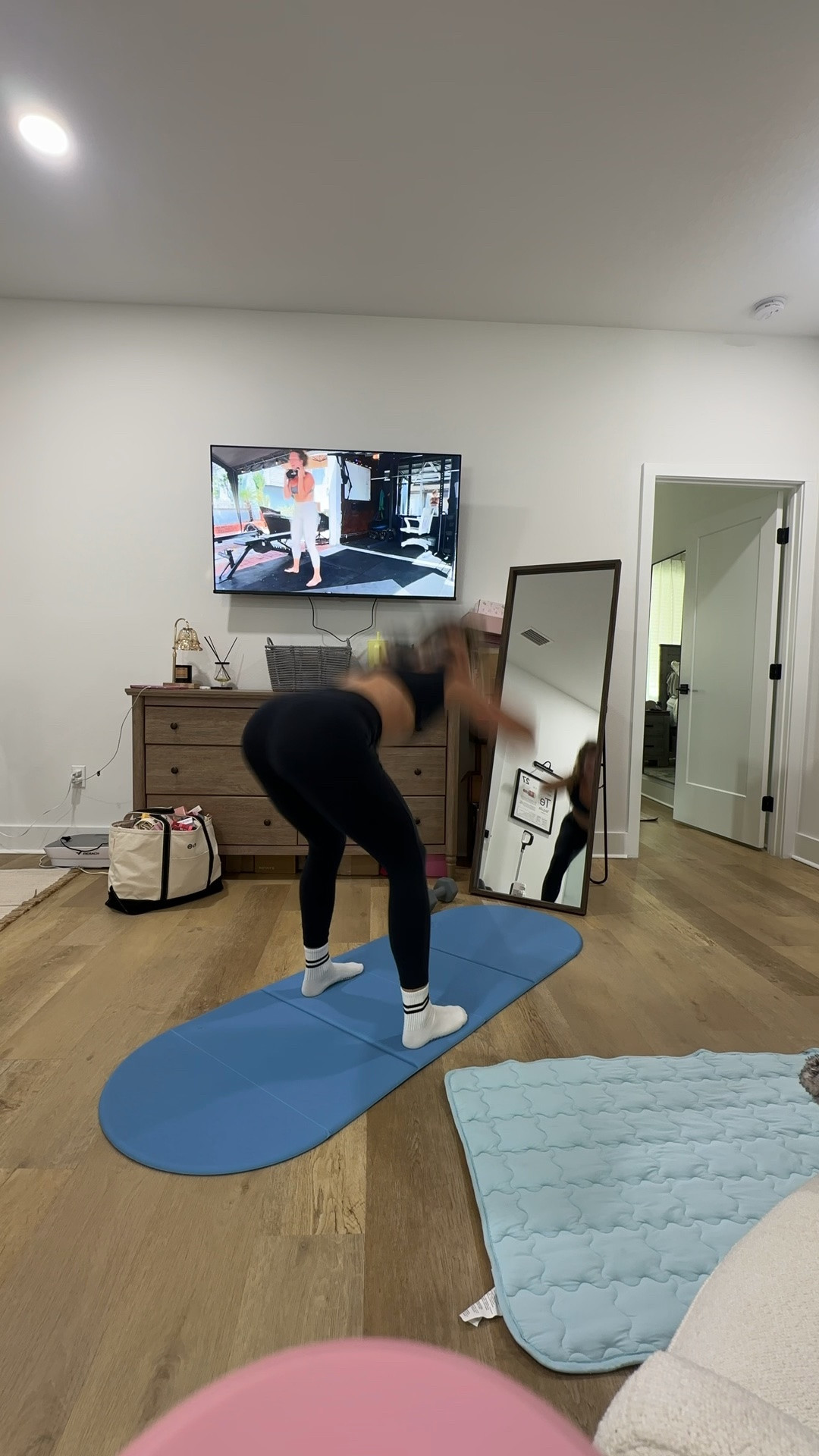Booty by Brabrants super stretchy sweetheart bra. Booty by Brabrants super stretch sculpt leggings. Black leggings. Black workout leggings. #workoutgear #workoutwear #pilates #ootd #outfit #athleticwear #athleticoutfit #bikershorts #sportsbra #pilatesoutfit #athleisure #bala #pilatesworkout #pilateslovers #pilatestiktok #balabangles Bala use code SLOANE15. Pila barre pilates grip socks  @lexfisher

#LTKmorningroutine #LTKfitnessgoals #LTKActive