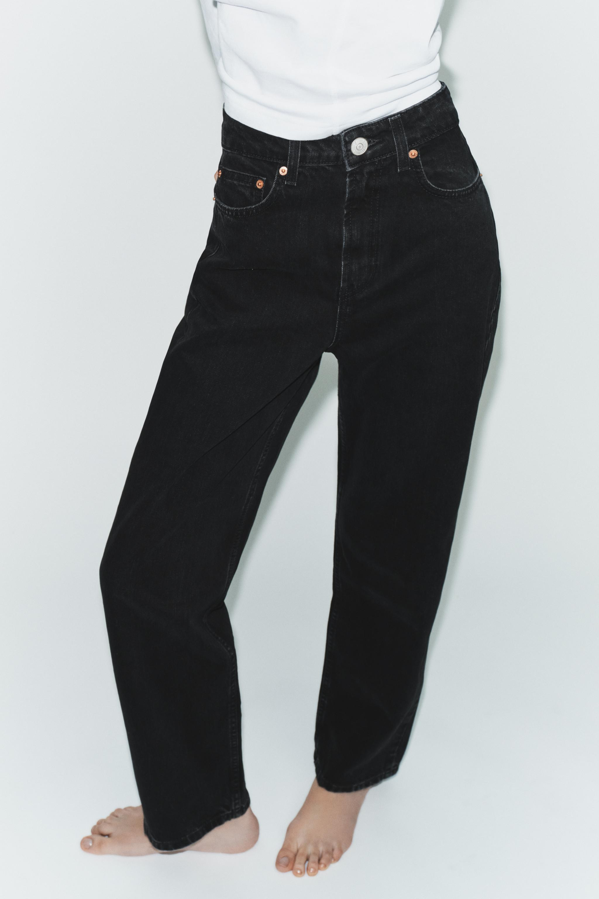 TRF MOM FIT HIGH-WAIST JEANS | Zara UK