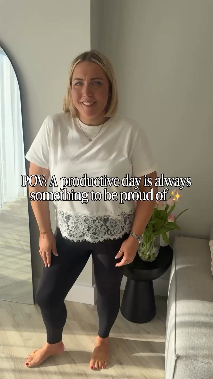 Today was busy.
Today was productive.
Today was enough.

Gardening, Washing, Food Shop, Carwash, Dinner & now bed!

Not glamorous, but real life! ✨

And sometimes a productive day is the one that makes you proudest. 

This comfy outfit I will wear on repeat through Spring, the garden is starting to look good again after Winter. But it’s now time to relax before Sunday football! 

Save this as a reminder. You don’t need a perfect day, sometimes all you need is a productive one! 😉

#mumlifeuk #productiveweekend #realmumlife #positivemindset #comfyoutfit